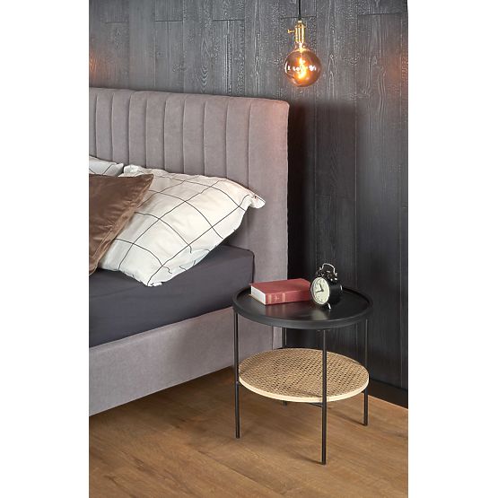 FRANCESCA 160, ágy, világosszürke (3p=1ks)