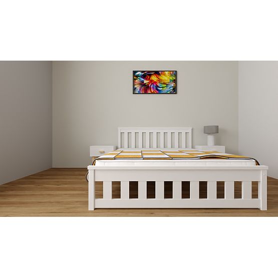 Franciaágy Ada 200 x 140 cm - fehér