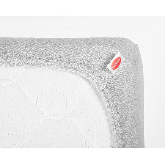 Frottír lepedő 200x160 cm - szürke