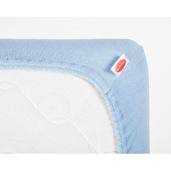 Frottír lepedő 200x180 cm - világoskék