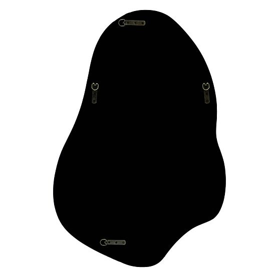 Függő tükör Maluma, piros, fényes