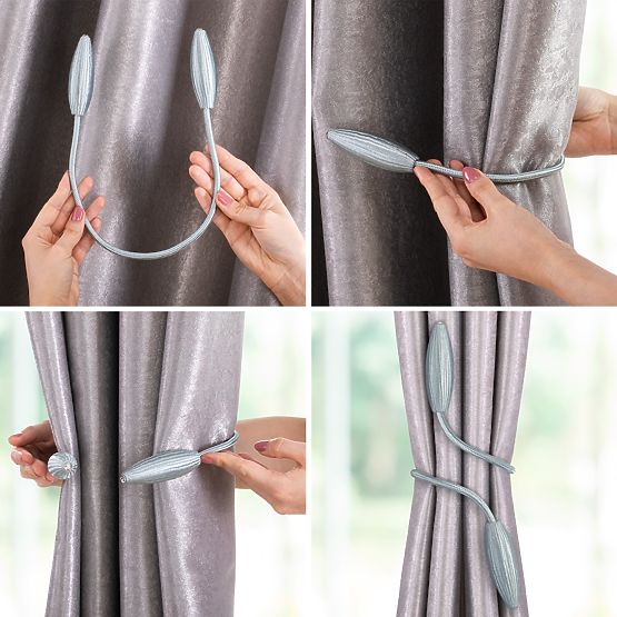 Függönyök - kiegészítők BRAMPTON púderrózsaszín ameliahome