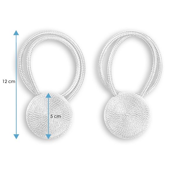 Függönyök - kiegészítők CALGARY világoskék ameliahome