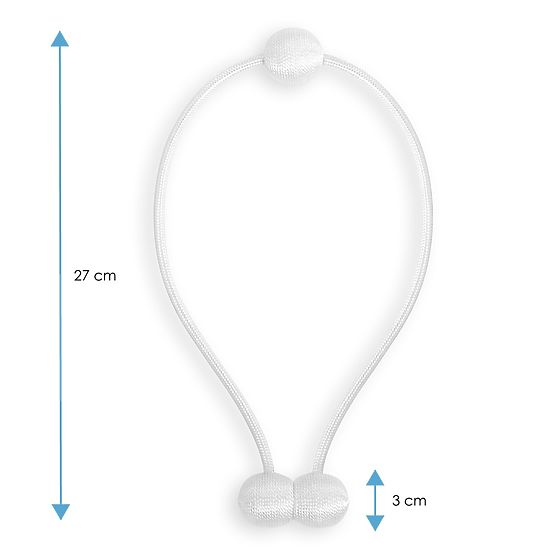 Függönyök - kiegészítők MONTREAL világoskék ameliahome