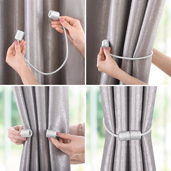 Függönyök - kiegészítők SURREY szín szürke ameliahome