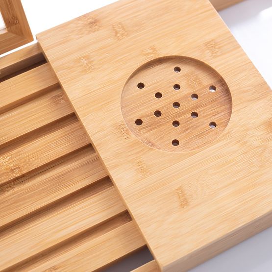 Fürdőszobai kiegészítők MELEDYN világos barna színben, boho stílusban, álló, beltéri használatra, ho