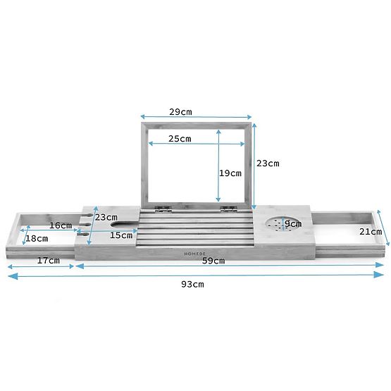 Fürdőszobai kiegészítők MELEDYN világos barna színben, boho stílusban, álló, beltéri használatra, ho