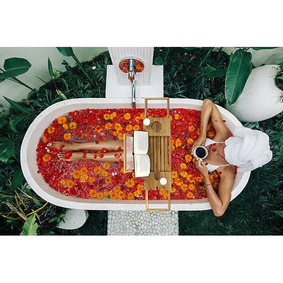 Fürdőszobai kiegészítők MELEDYN világos barna színben, boho stílusban, álló, beltéri használatra, ho