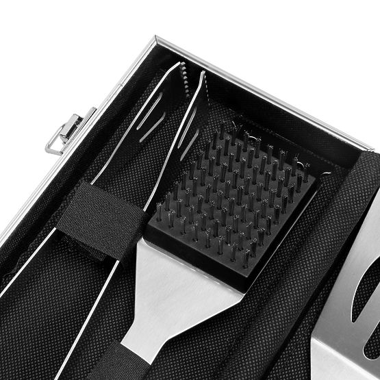 GAFAL 6 darabos grillező készlet bőröndben