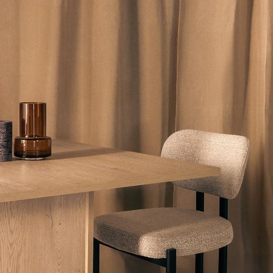 Gasper étkezőasztal 100 cm, négyzet alakú, Cremona Torro tölgy