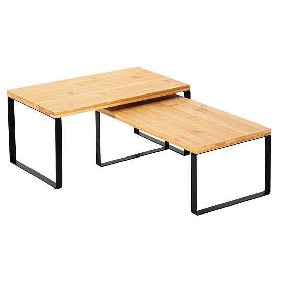 GINGER bambusz polcok szettje, 2 darab