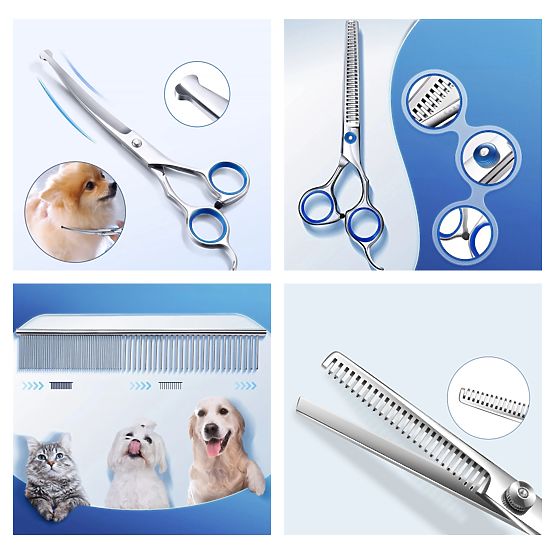 GROMMY állati ollókészlet kutyáknak és macskáknak