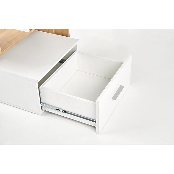 GROSSO íróasztal - arany tölgy / fehér