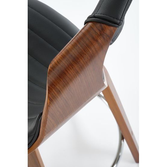 H123 bárszék fekete / dió (1p=1db)