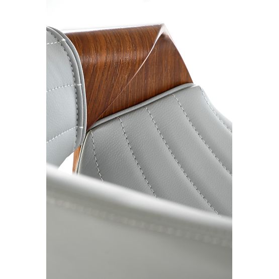 H123 bárszék szürke / dió (1p=1db)