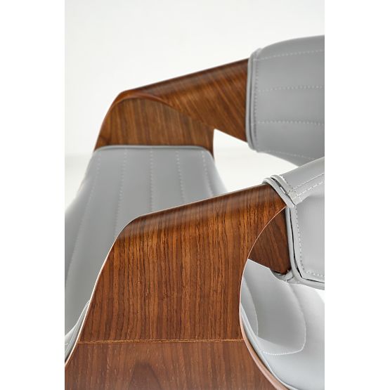 H123 bárszék szürke / dió (1p=1db)