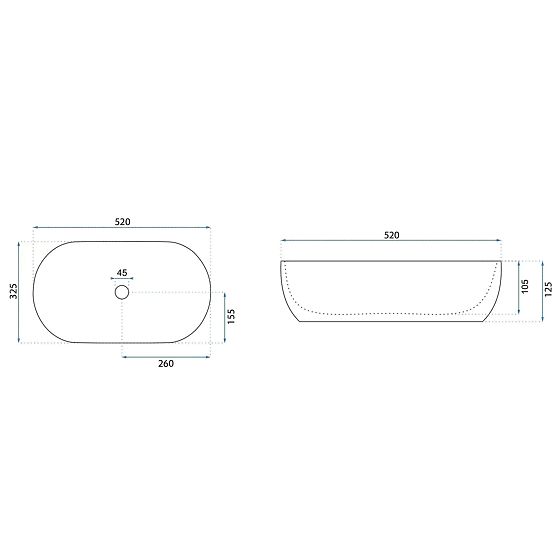Időtlen Rea Amelia 52 mosdó