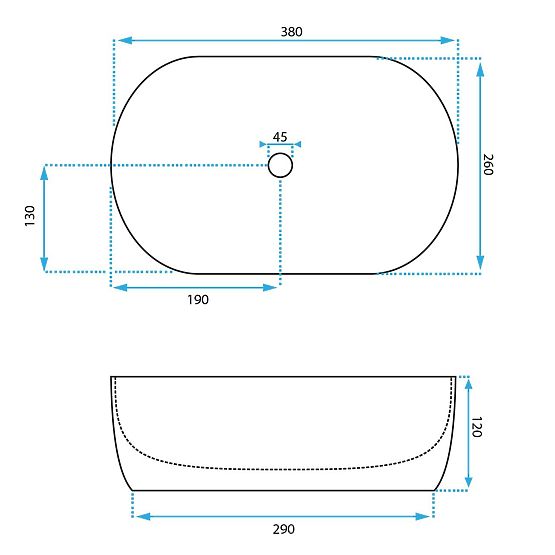Időtlen Rea AMELIA MINI mosdókagyló