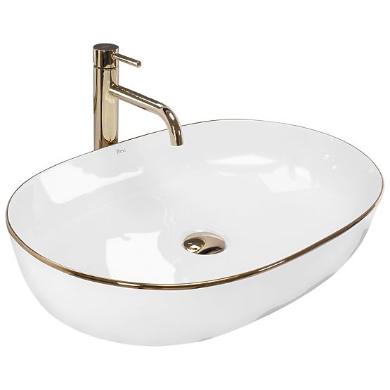 Időtlen Rea CLEO 61 Gold Edge mosdó