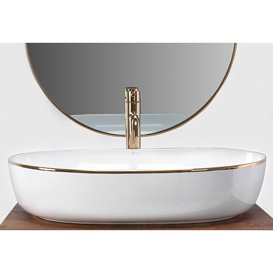 Időtlen Rea CLEO 61 Gold Edge mosdó