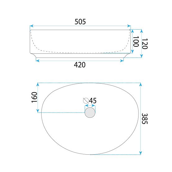 Időtlen Rea Joana 50 mosdó