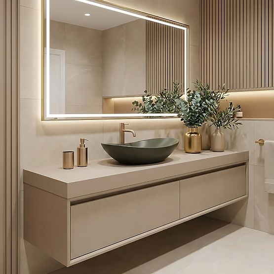 Időtlen Rea Royal Olive Matt mosdó