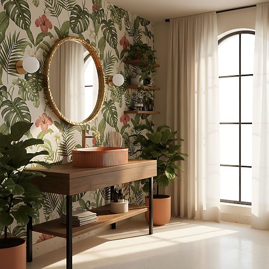 Időtlen Rea Vanda Cinnamon Matt mosdó