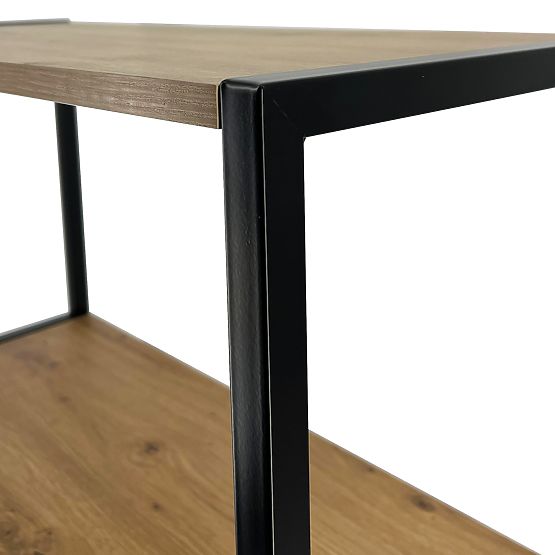 INDUSTRIÁLIS POLC 800 FEKETE/ARTISAN TÖLGY