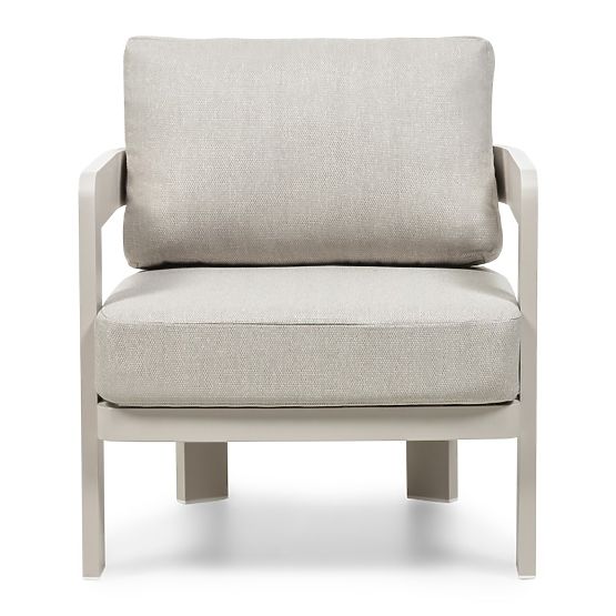 Japori kerti bútorkészlet, alumínium, világos bézs, lekerekített