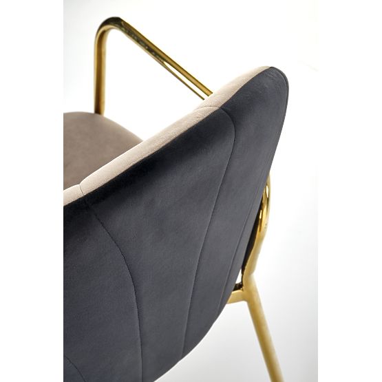 K500 szék bézs / fekete (1p=2 db)