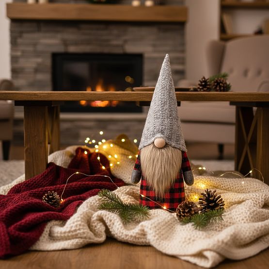 Karácsonyi manó 30cm YX055