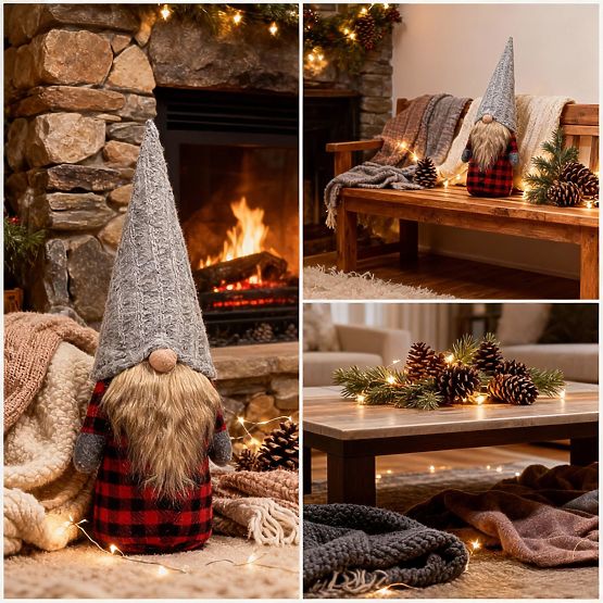 Karácsonyi manó 50 cm YX055