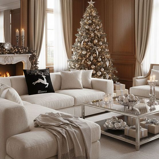 Karácsonyi párnahuzat BC21