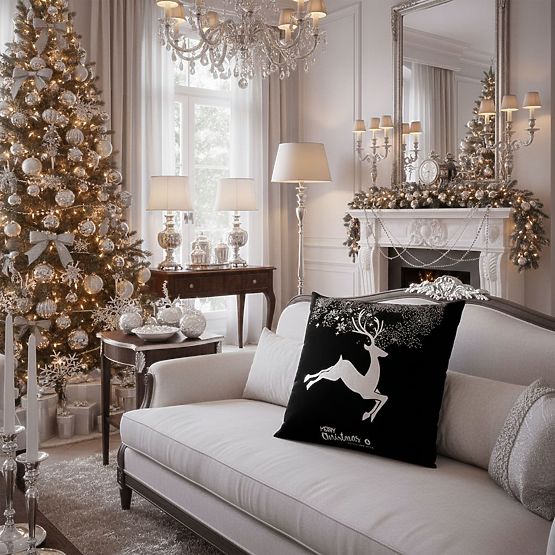 Karácsonyi párnahuzat BC21