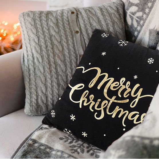 Karácsonyi párnahuzat BC25