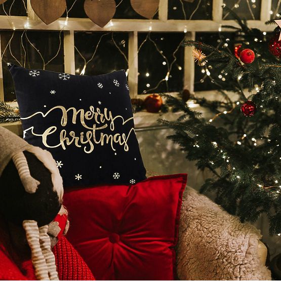 Karácsonyi párnahuzat BC25