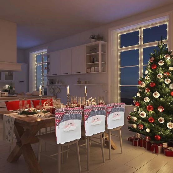 Karácsonyi székhuzat YX22020 6 db
