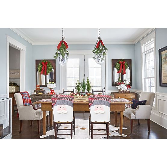 Karácsonyi székhuzat YX22020 6 db