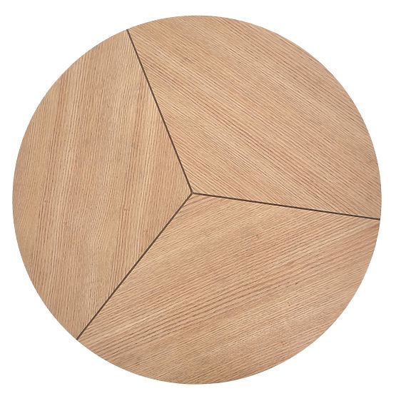 KARIDA dohányzóasztal természetes tölgy/fekete (1p=1db)