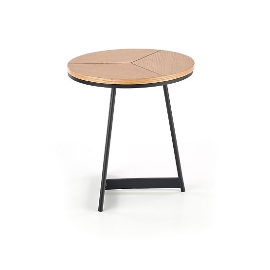 KARIDA-S konferencia asztal természetes tölgy/fekete (1p=1db)