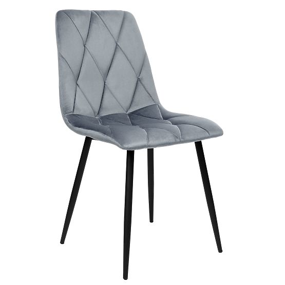 Kárpitozott bársonyszék Madison Velvet grafit
