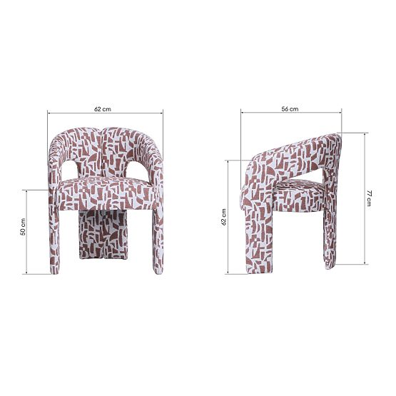 Kárpitozott Castelo szék, marsala