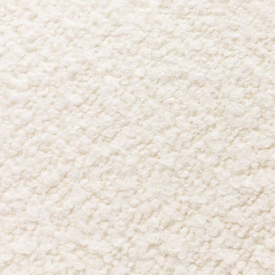 Kárpitozott Imai fotel fehér, lekerekített formák