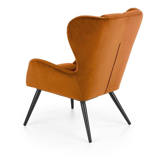 Kárpitozott karosszék Tyrion - fahéj