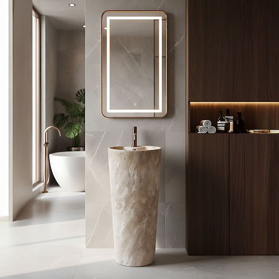 Kerámia Szabadon Álló Mosdó Blanka Savana Matt