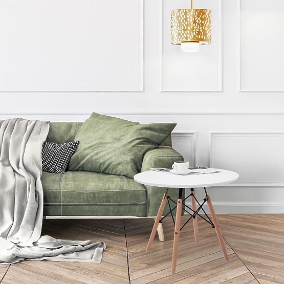 Kerek asztal PARIS DTW 60 cm fehér