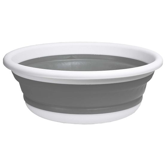 Kerek tál 37 cm fehér-szürke ELBA COMPACT 9 liter