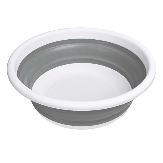 Kerek tál 37 cm fehér-szürke ELBA COMPACT 9 liter