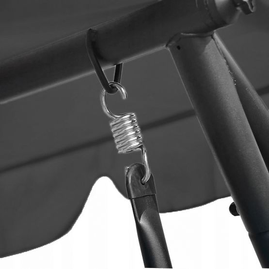 Kerti hinta Swing - szürke