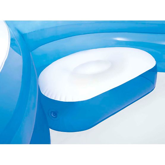 Kerti medence felfújható ülőkékkel 229x229cm Intex 56475